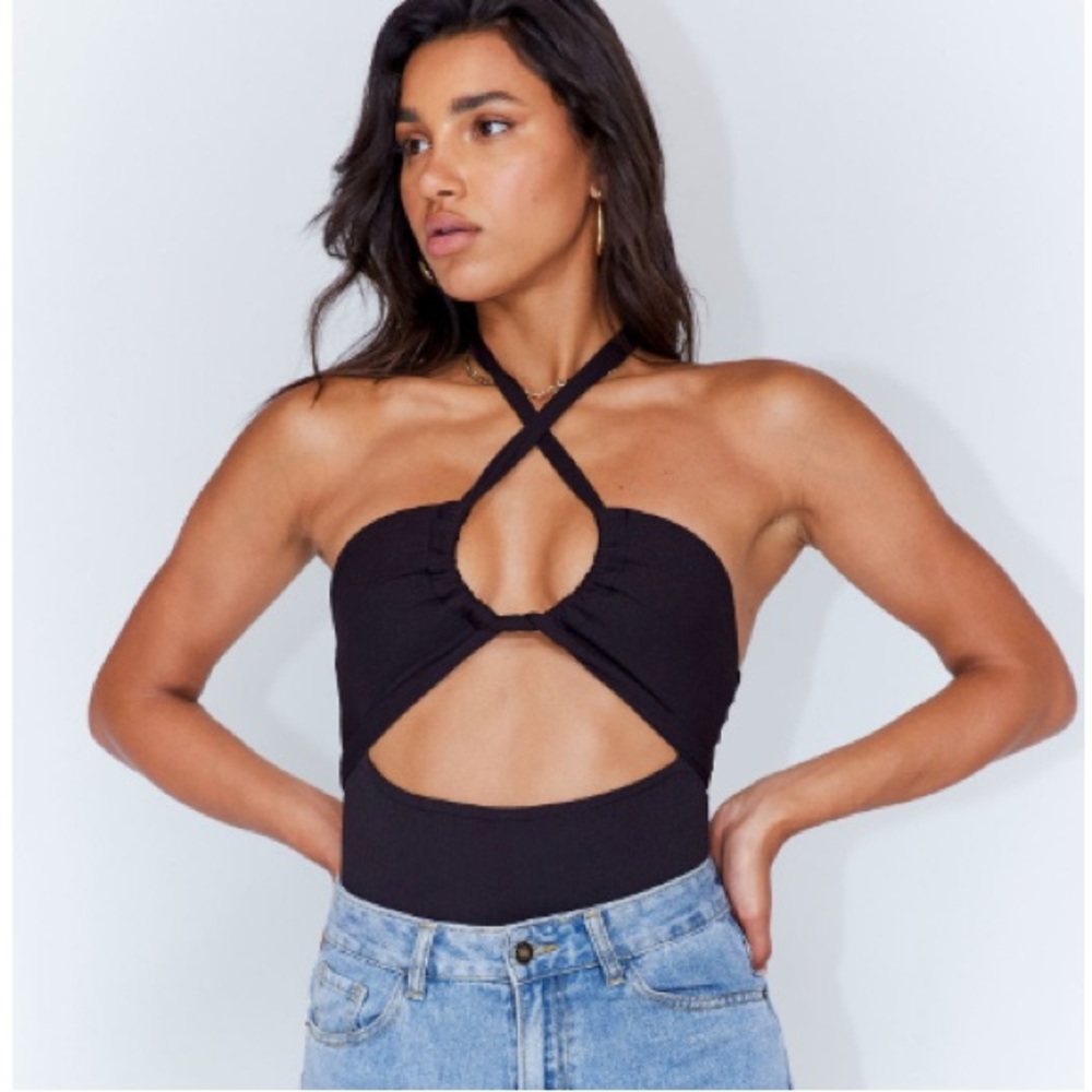 london bodysuit black